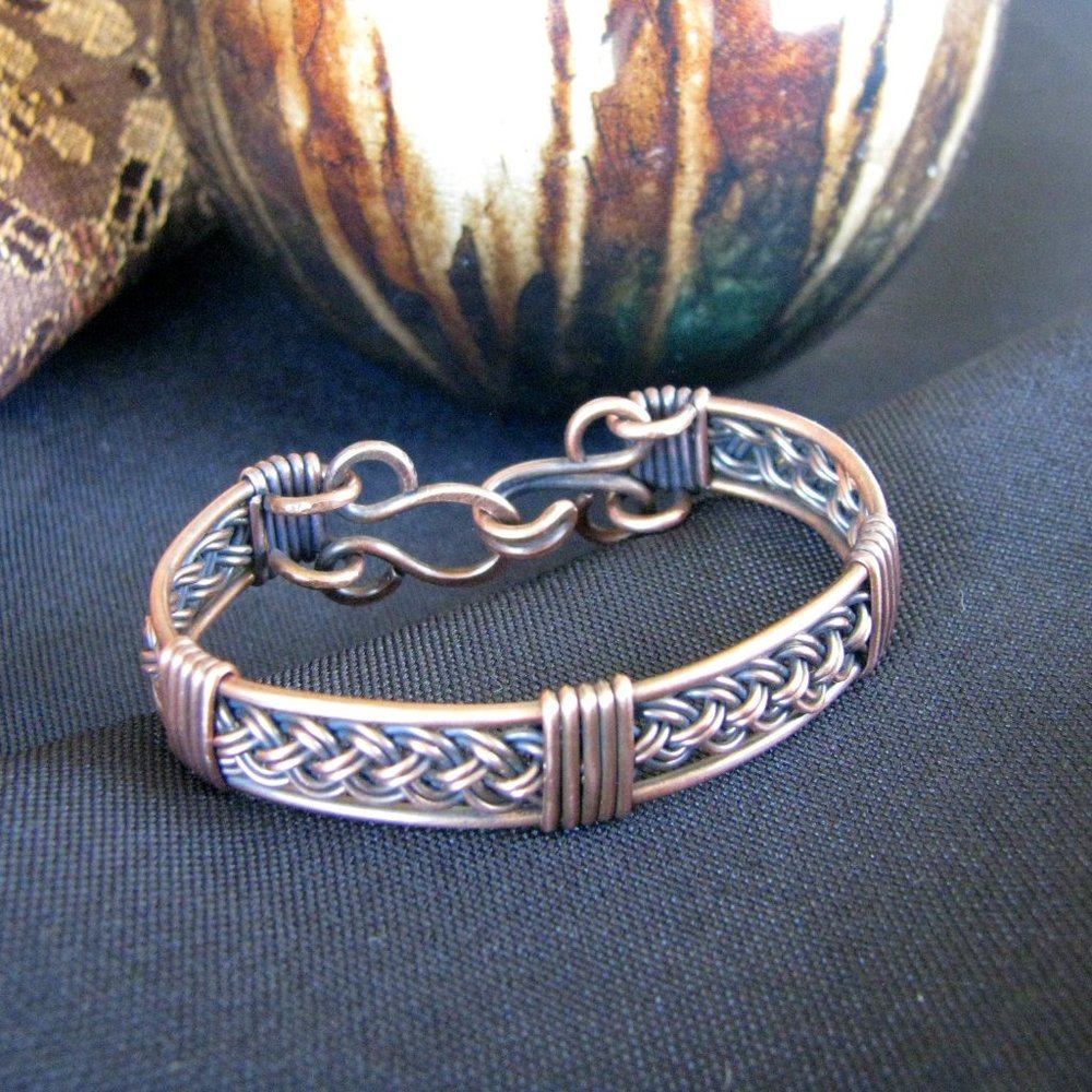 Handcrafted Child's Copper Bracelet